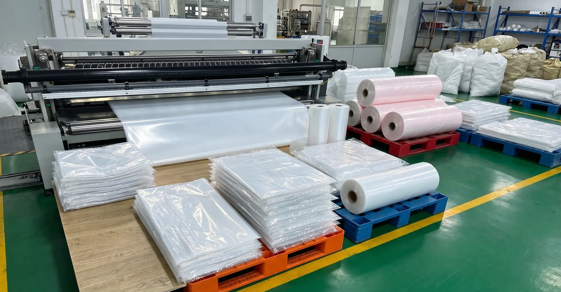 China POF Shrink Films Factory China POF Shrink Films Factory