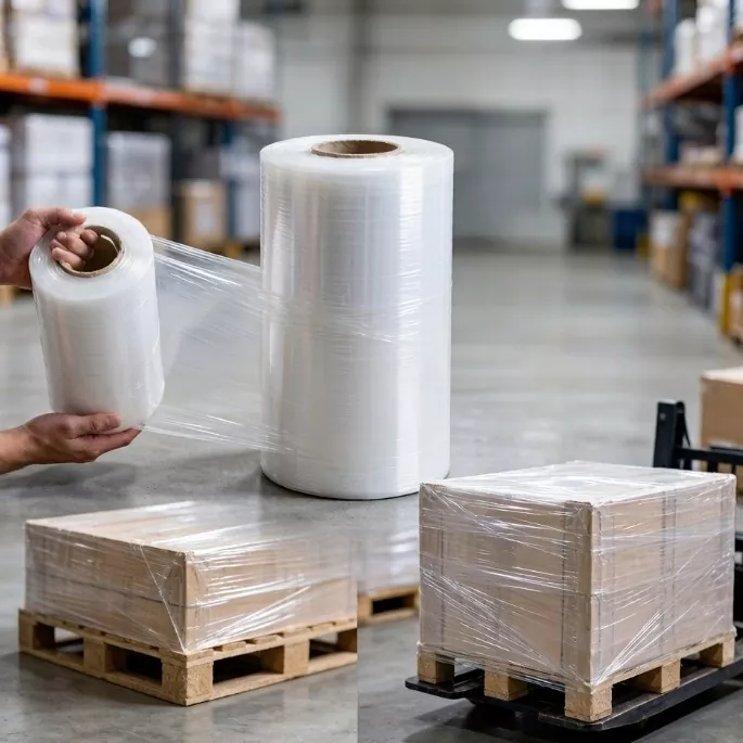 Handle Stretch Wrap Roll