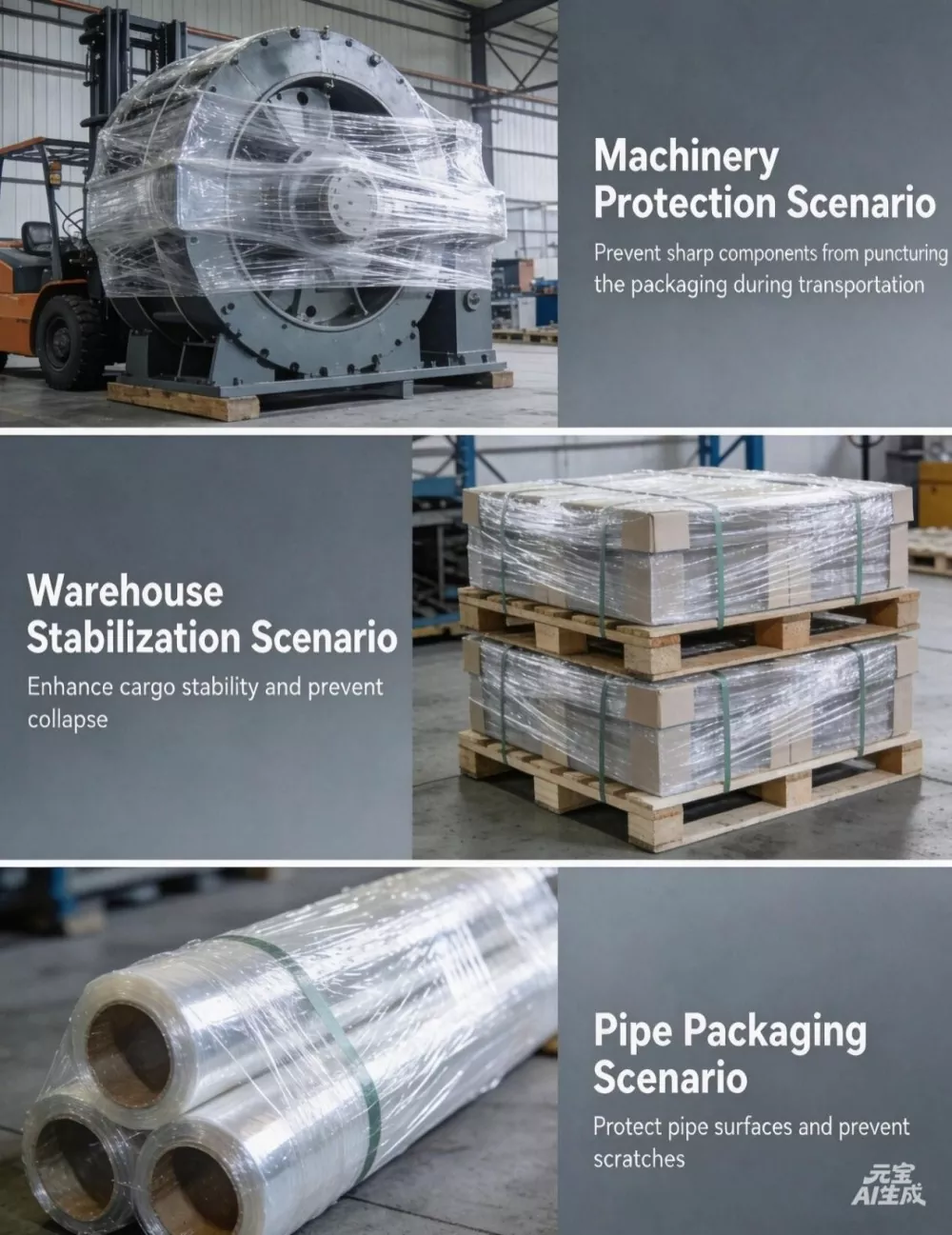 Down-Gauge Machine Stretch Film