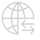Export and logistics support icon