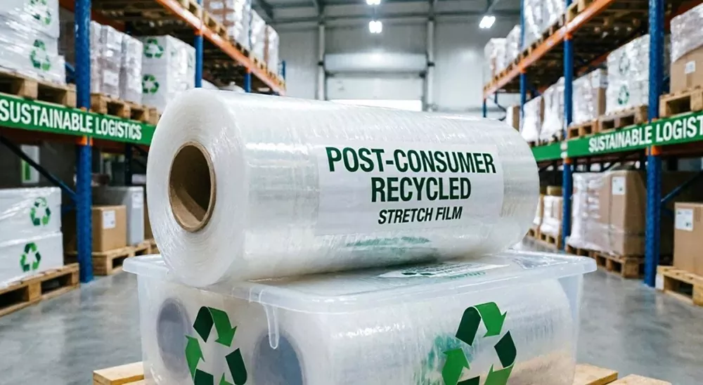 Recycled Plastic Stretch Wrap Film