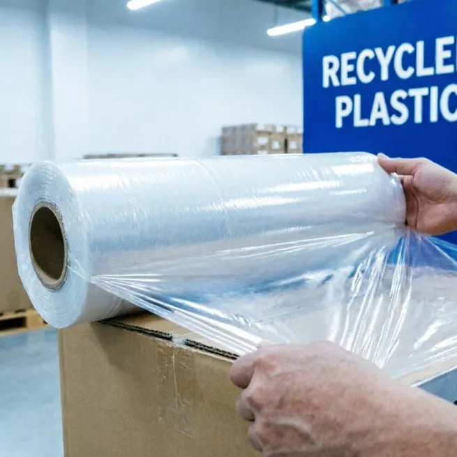 Recycled Plastic Stretch Wrap